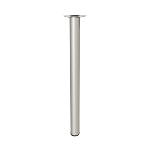 pata mesa redonda mesaacero pint. aluminio mate accesorios patas mueble n358