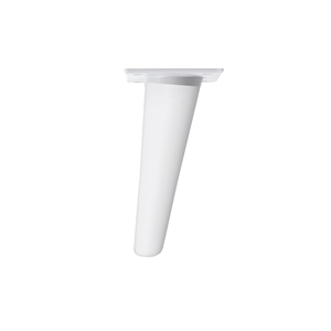 conical inclined beech wood leg white nordic furniture ap1612