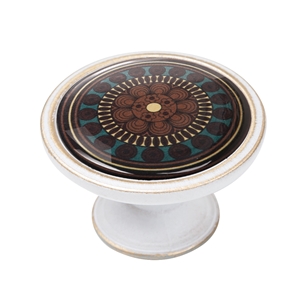 bouton meuble vintage bronze patine arabesque 1 550bb07