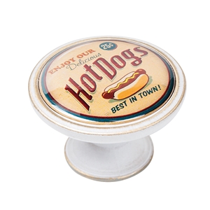 bouton meuble vintage bronze patine hot dogs 550bb10