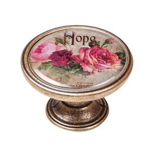 pomo mueble vintage bronce viejo rosas 1 550br31