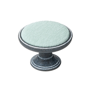 bouton metal pour meuble 37mm oxyde decape avec tissu turquoise bouton metal pour meuble 37mm oxyde decape avec tissu turquoise