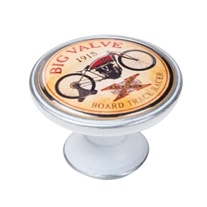 bouton meuble vintage argent patine big valve 550pb09