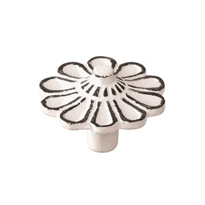bouton fer vieilli patine blanc poignee meuble shabby chic vintage 562bl