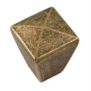 möbelknopf knopf von möbel mattes leder finish für rustikale schrankschublade 18x18mm  5829c