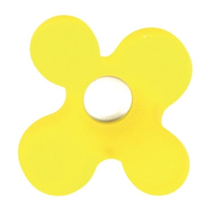 poignee bouton fleur etoile jaune meuble enfants 608am