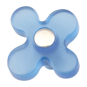poignee bouton fleur etoile bleu meuble enfants 608az