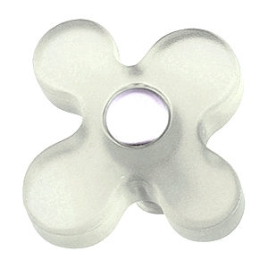 poignee bouton fleur etoile transparent meuble enfants 608hi