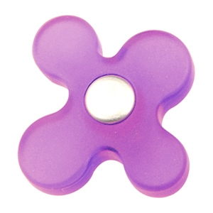 bouton de meuble fleur etoile purple design jeunesse 608mo
