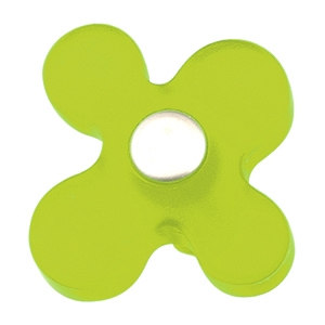 bouton de meuble fleur etoile vert design jeunesse 608pi