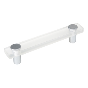 poignee transparent chrome mat meuble enfants 620hi
