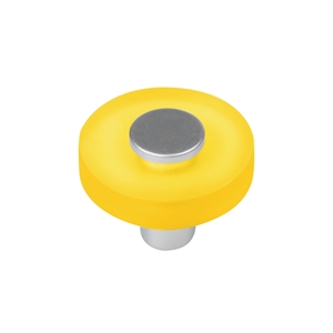 poignee bouton rond oranger chrome mat meuble enfants 622am