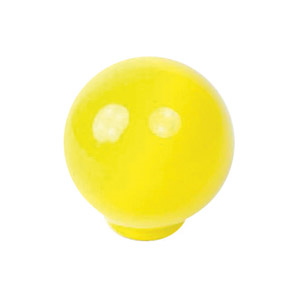 boule abs 24mm jaune brillant design jeunesse 626am