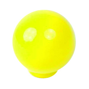 boule abs 29mm jaune brillant design jeunesse 626am1