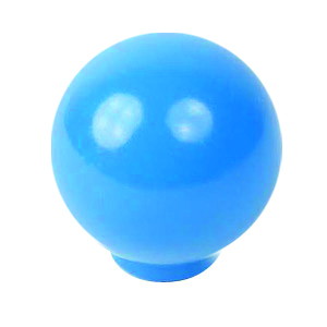boule abs 29mm bleu brillant design jeunesse 626azm1