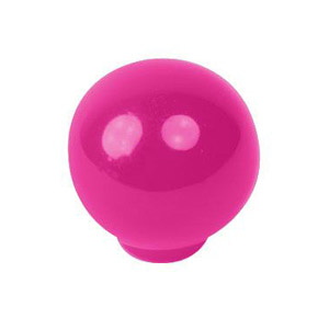 boule abs magenta brillant porte meuble enfants n228