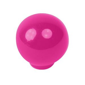 boule abs magenta brillant porte meuble enfants n229