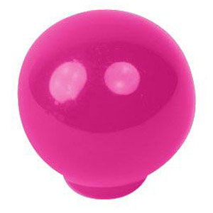 boule abs magenta brillant porte meuble enfants n230