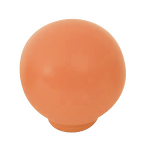 tirador pomo de mueble naranja mate diseno juvenil 626nax