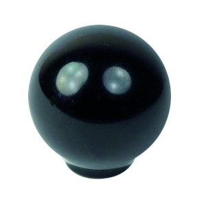 boule abs 29mm noir brillant design jeunesse 626ne1