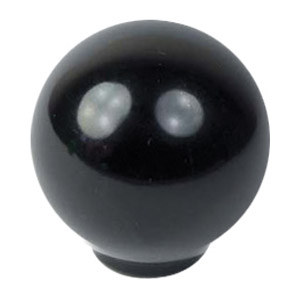 boule abs 34mm noir brillant design jeunesse 626ne2