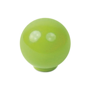 boule abs 24mm vert pistache brillant design jeunesse 626pi