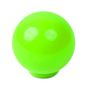 boule abs 29mm vert pistache brillant design jeunesse 626pi1