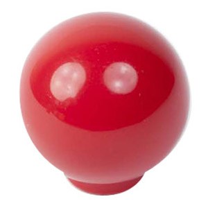 boule abs 34mm rouge brillant design jeunesse 626rj2