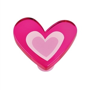 pomos tiradores corazon metacrilato morado puerta mueble infantiles ju 347 666mgx