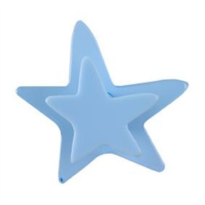 pomos tiradores estrella metacrilato azul puerta mueble infantiles juv 48 667az
