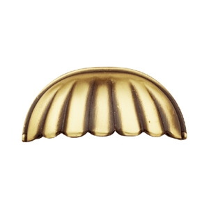 poignee coquille laiton meuble 31 71206