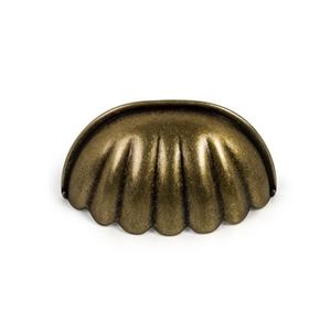 poignee de meuble coquille laiton 71218