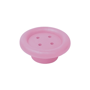 pomo boton goma rosa tirador mueble bebe infantil 732rs