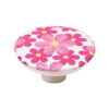 knopf abs mit siebdruck rose blumen möbelknopf kindermöbel  743a3