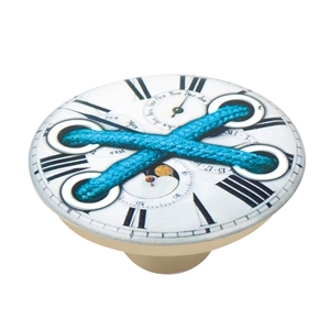 pomo abs con serigrafia cordones para mueble infantil ap1156