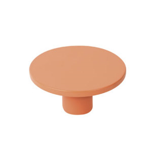tirador pomo de mueble abs pintado naranja diseno juvenil 7704na