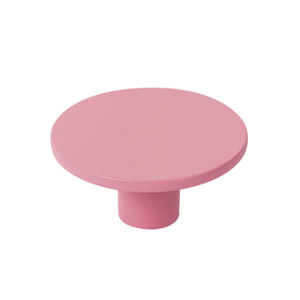 tirador pomo de mueble abs pintado rosa claro diseno juvenil 7704rs