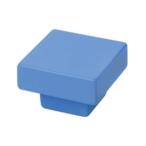 tirador pomo de mueble abs pintado azul diseno juvenil 771az