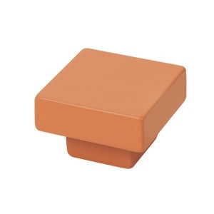 tirador pomo de mueble abs pintado naranja diseno juvenil 771na