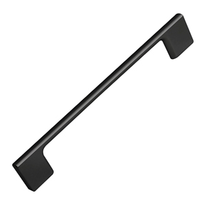 poignee de meuble abs teint noir mat 7730ne