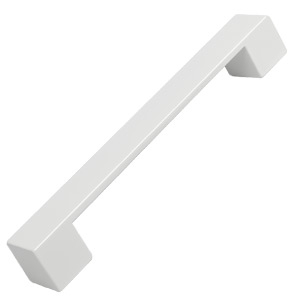 tirador asa de mueble abs pintado blanco mate puerta armario cocina 7740bl