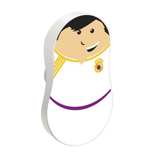 tirador pomo de mueble futbolista blanco diseno infantil ninos 793bl MOD 793A