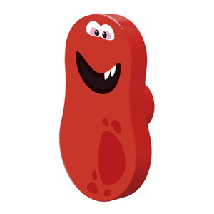 tirador pomo de mueble extraterrestre rojo diseno infantil ninos 793rj MOD 793C