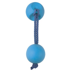 tirador pomo de mueble goma azul 7947az