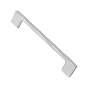 möbelknopf griff matt chrom küchenmöbel beschläge 128x8mm  96mm  79617