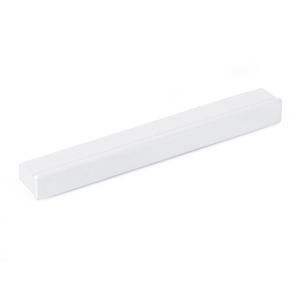 profil plastique abs 64mm blanc mat