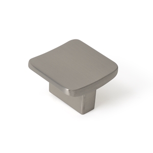 tirador pomo de mueble inox mate puerta armario cocina baño 32x32x21mm poignee de meuble nickel brosse mat 32x32x21mm