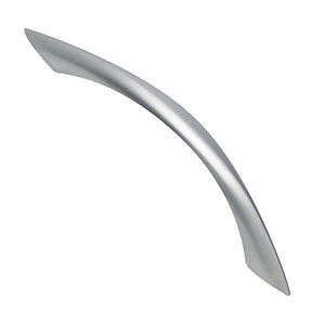 möbelknopf griff matt chrom küchenmöbel beschläge 127x12mm  96mm  867617