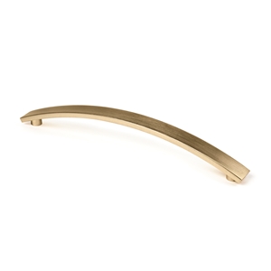 poignee de meuble cuisine 160mm laiton satine