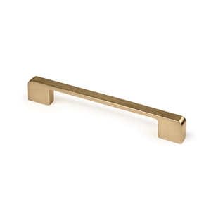poignee de cuisine 160 mm laiton satine